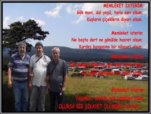 BOLU ; Kızık Yaylası / Seben ; Ayhan HİTİT, Nafi Çağlar KIZIKBEYİ, İlhan AYERLİKAYA / 30 Haziran 2013 Pazar / Yayla Bayramı  